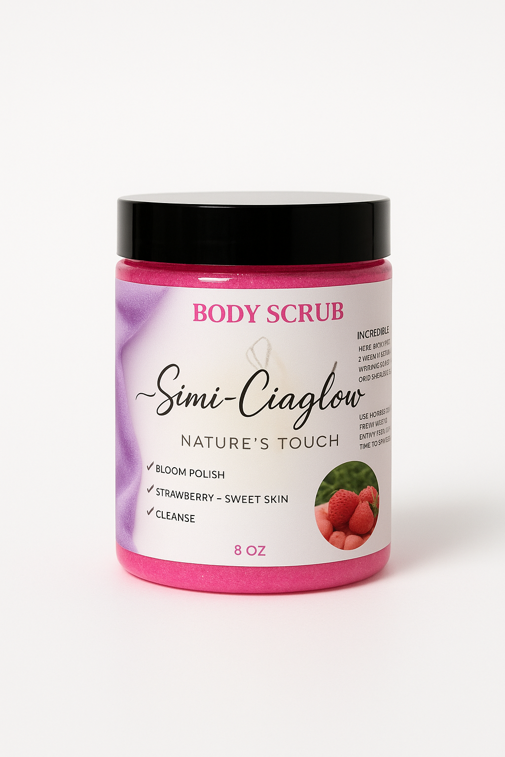 Body Scrub Strawberry